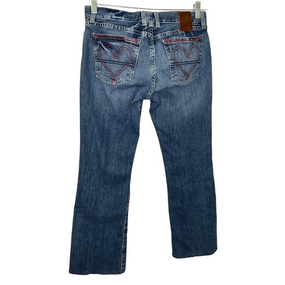 Lucky Brand Jeans Vtg Sweet Love Bootcut Leg Low Rise Medium Wash Wmns 8/29 - Picture 4 of 9
